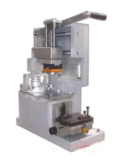 Small Size Single Color Watch Dial Manual Pad Printing Machine