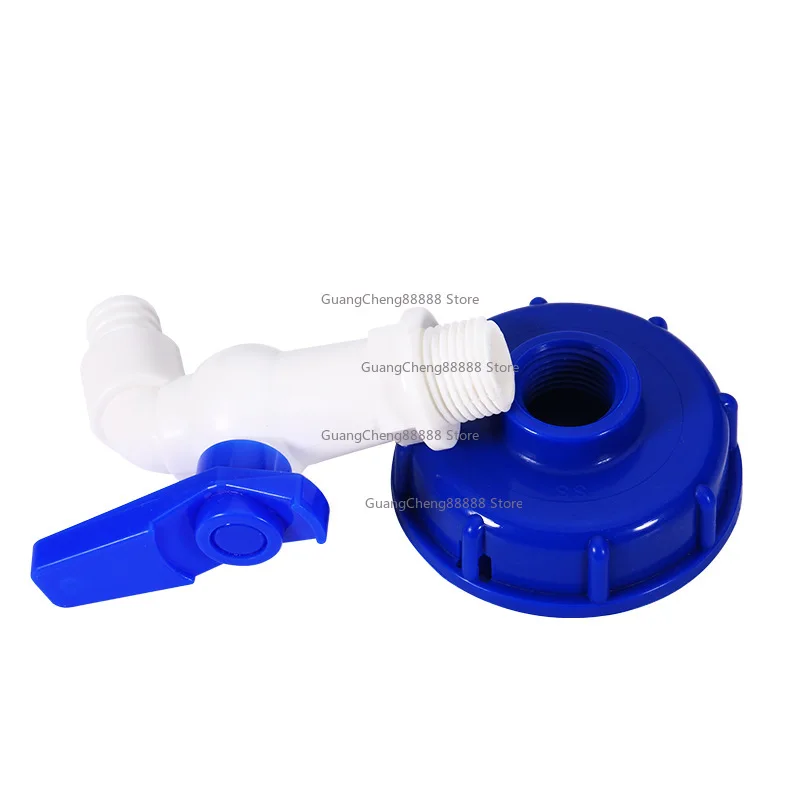 Ton Barrel Valve Accessories IBC1/2 3/4 Inch 6-minute Faucet Hose Connection Pagoda Plastic Nozzle
