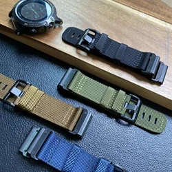 22 26MM Nylon Strap For Garmin Fenix 5X/5X Plus/6X/6X Pro/Tactix 7 Pro Replacement Camo Bands For Fenix 5/6/7 Bracelet