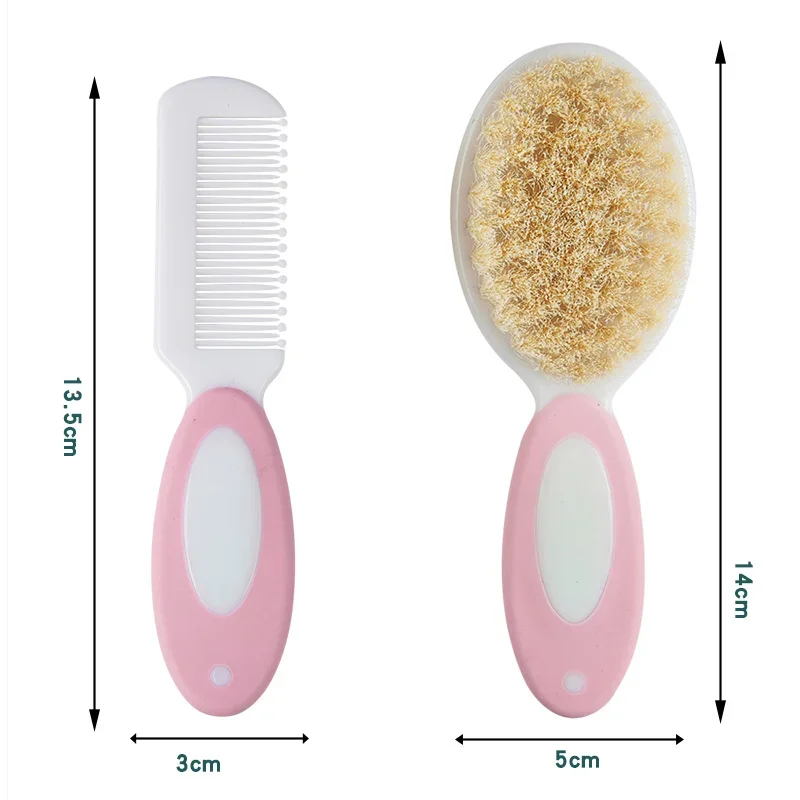 Xgnvpy-Infant Untangling Hairbrush Comb, escova portátil recém-nascido, massageador do couro cabeludo, produtos infantis