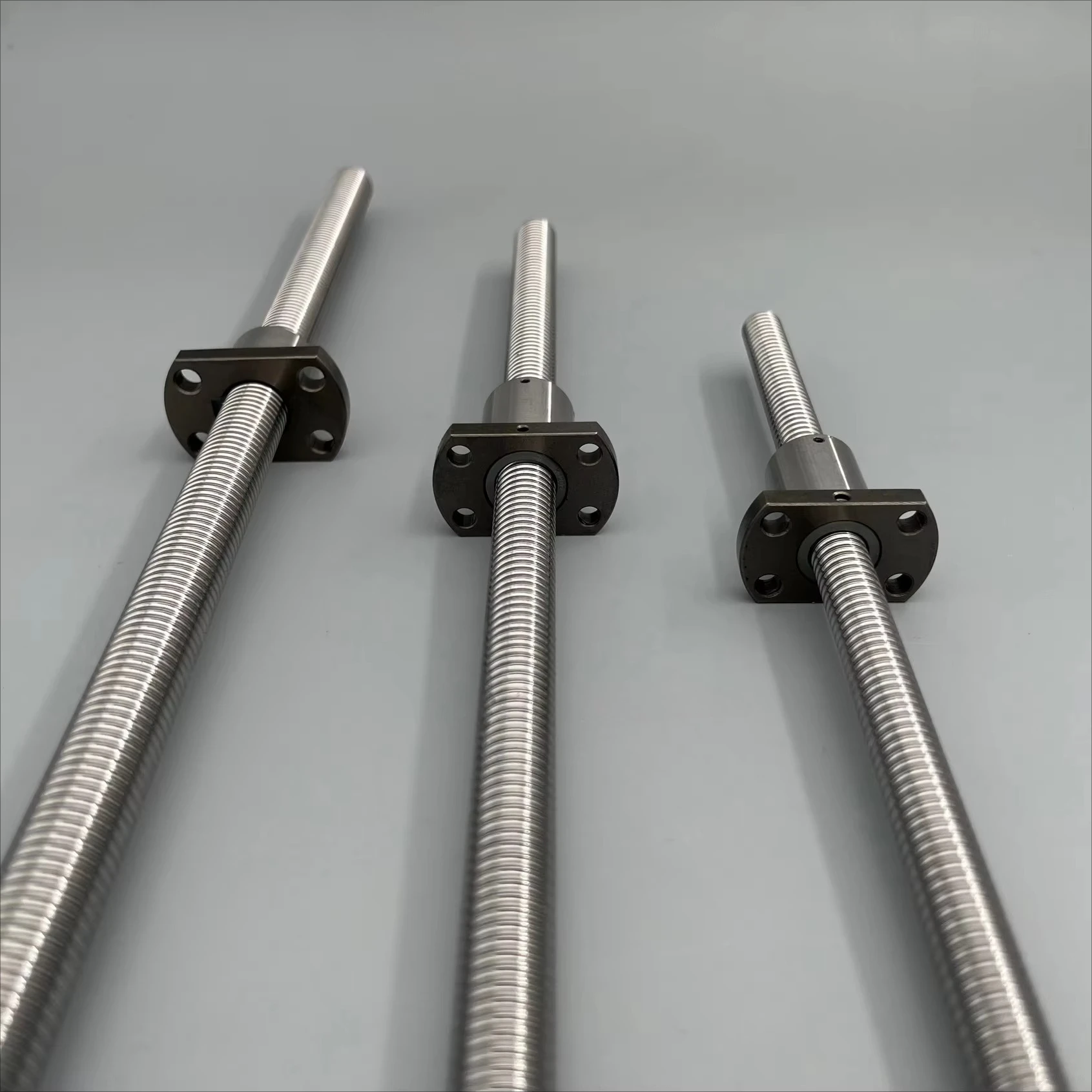 Customizable, miniature ball screws SFK0802-300mm-450mm-600mm long ball screws with nuts