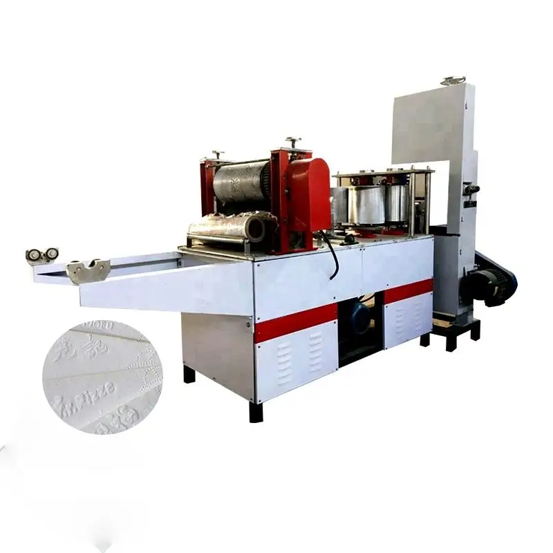 FL Paper Napkin Machine Integrated Unwinding Folding Machine For Complete Disposable Paper Napkin Production Workflow