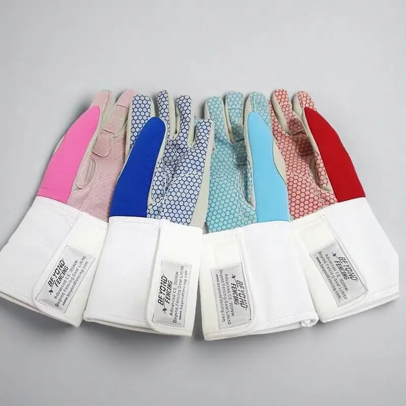 Fencing Gloves Anti-Slip Fencing Gloves for Flower Sword And Heavy Sword Competition Universal Gloves Meet New Competition Ru...