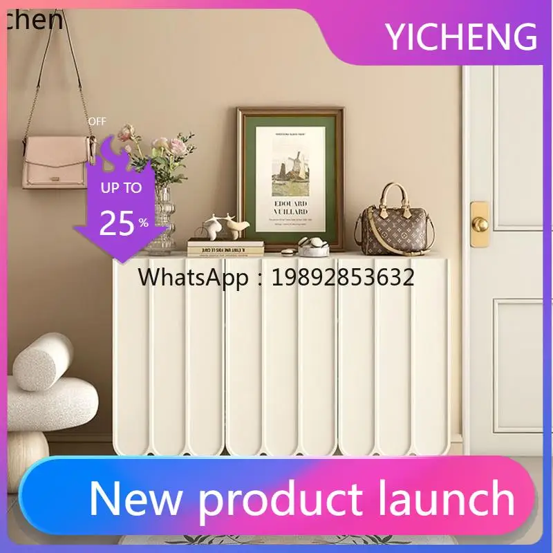LYY light luxury household door against the wall to enter the house, simple large-capacity cabinet