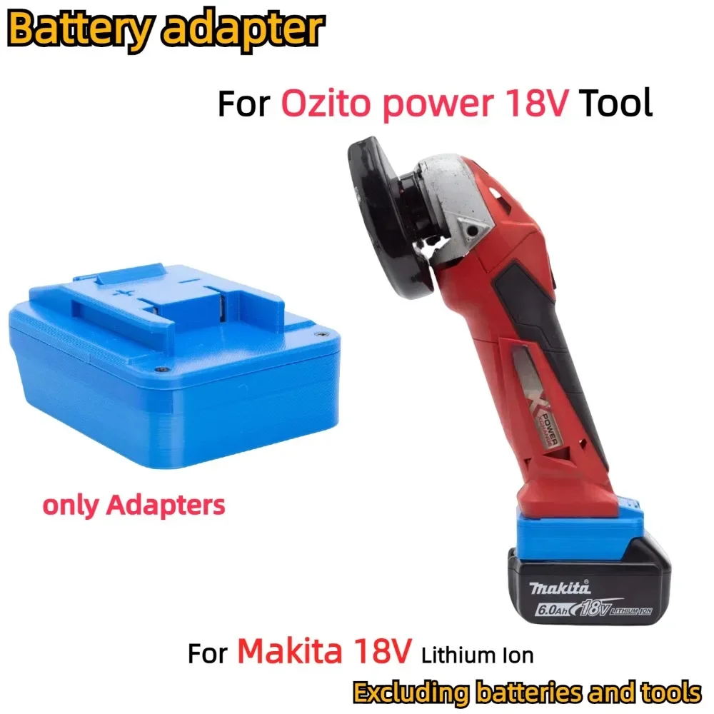 

Adapter/Converter for Makita 18V LXT Li-ion Battery TO Ozito Power 18V Series Cordless Power Tools Accessory(Only Adapter)