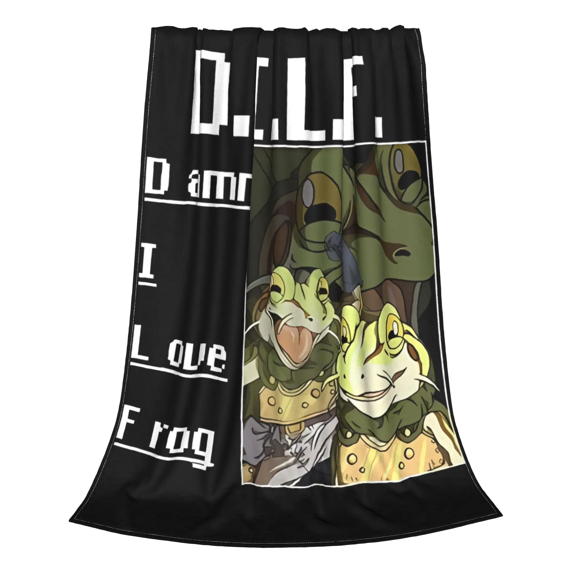 1PC Home Cutecore DILF Chrono Trigger Blanket Super Cosy Plush Home Living Room Sofa Halloween