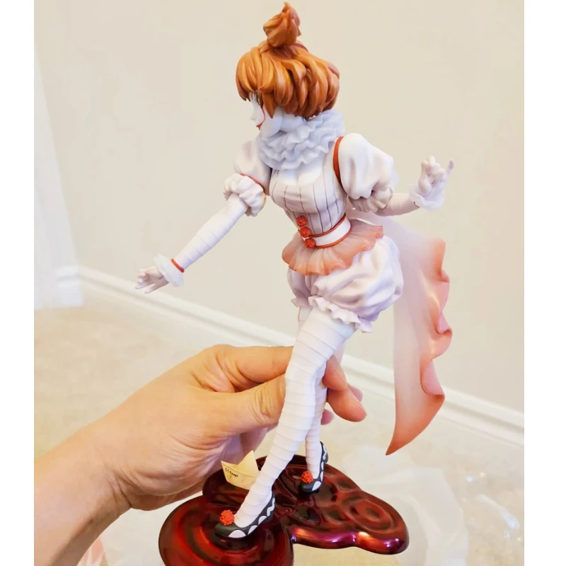 سلسلة فتاة جميلة Pennywise فيلم جوكر سلسلة معادمة محاصر الشكل 1/7 نموذج سطح المكتب زينة زخرفية هدية مهرجان لطيف