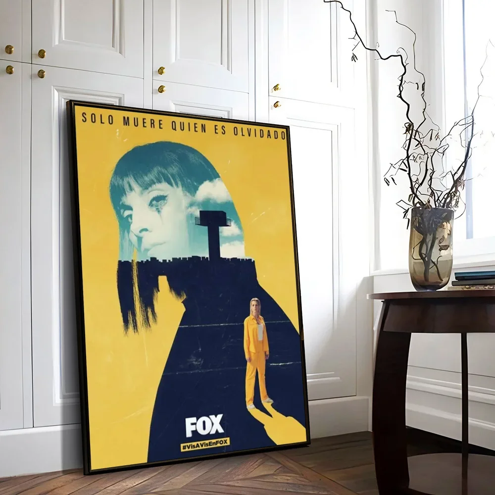 ملصقات حائط فنية لتزيين ملصقات الفيلم الكلاسيكي المقاومة للماء في مقهى وبار القهوة