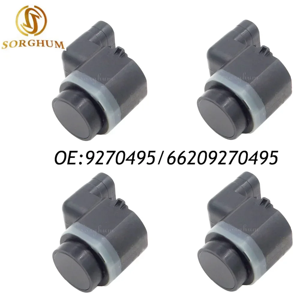 4PCS 66209270495 Front PDC Ultrasonic Parking Sensor For 10-14 BMW 5 6 Series X3 X5 X6 9270495