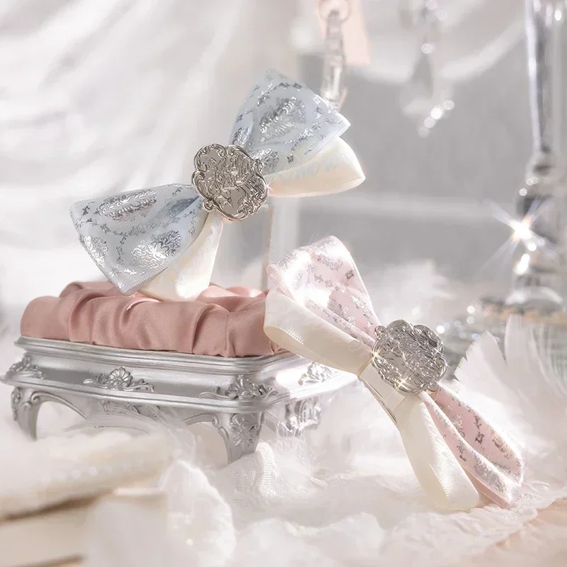 Flower Knows Swan Ballet Series Hair Clips 2 Types Hair Clips Women Beauty Hair Accessories