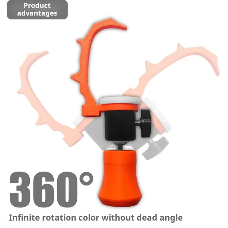 A69EMS071 Mini support de peinture à main pour outils de coloration de modèle pour outils de modèle passe-temps bricolage 360 °   Outil stable rotatif