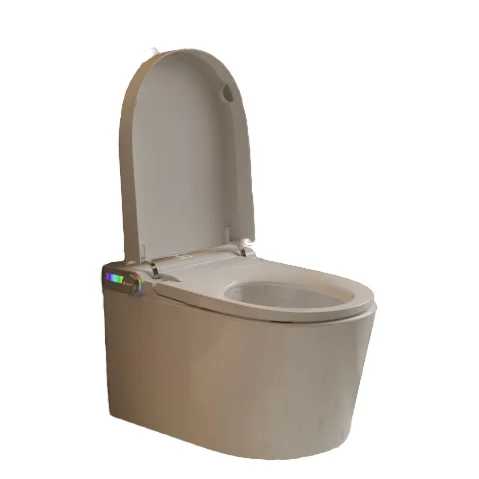 Luxury Modern Automatic Smart Toilet Wall Hung Smart Intelligent Toilet Bathroom Wc