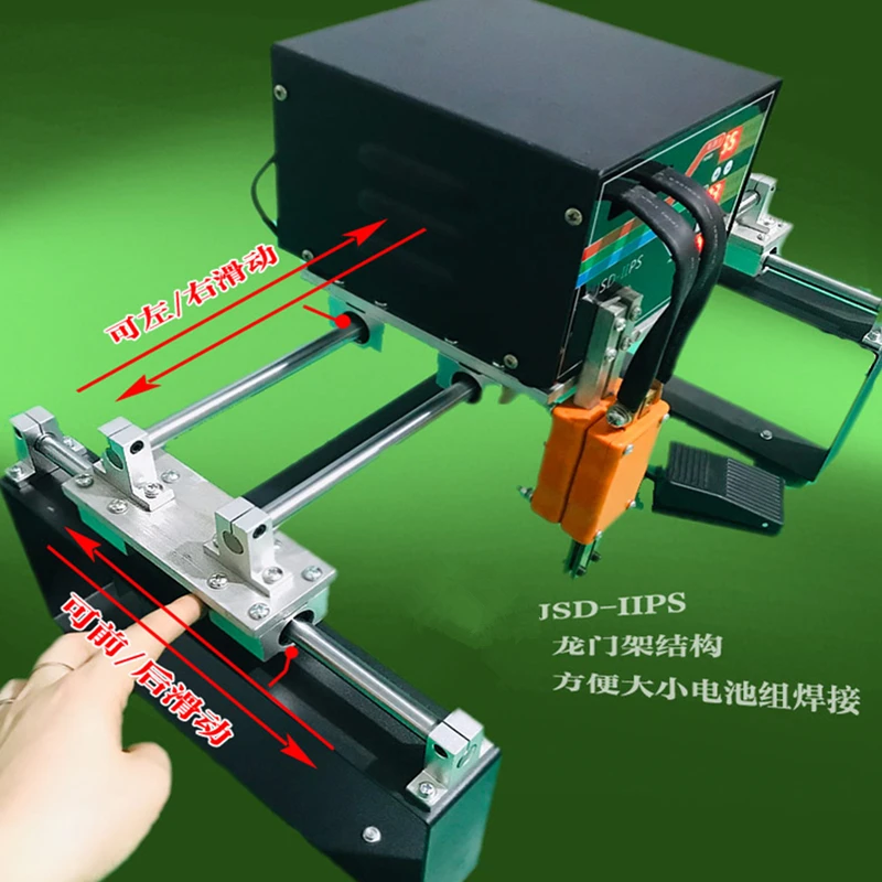 High Power Battery Spot Welder 18650 Lithium Batteries Contact Welding 3KW Precision Pulse Nickel Strip Spot Welding Machine