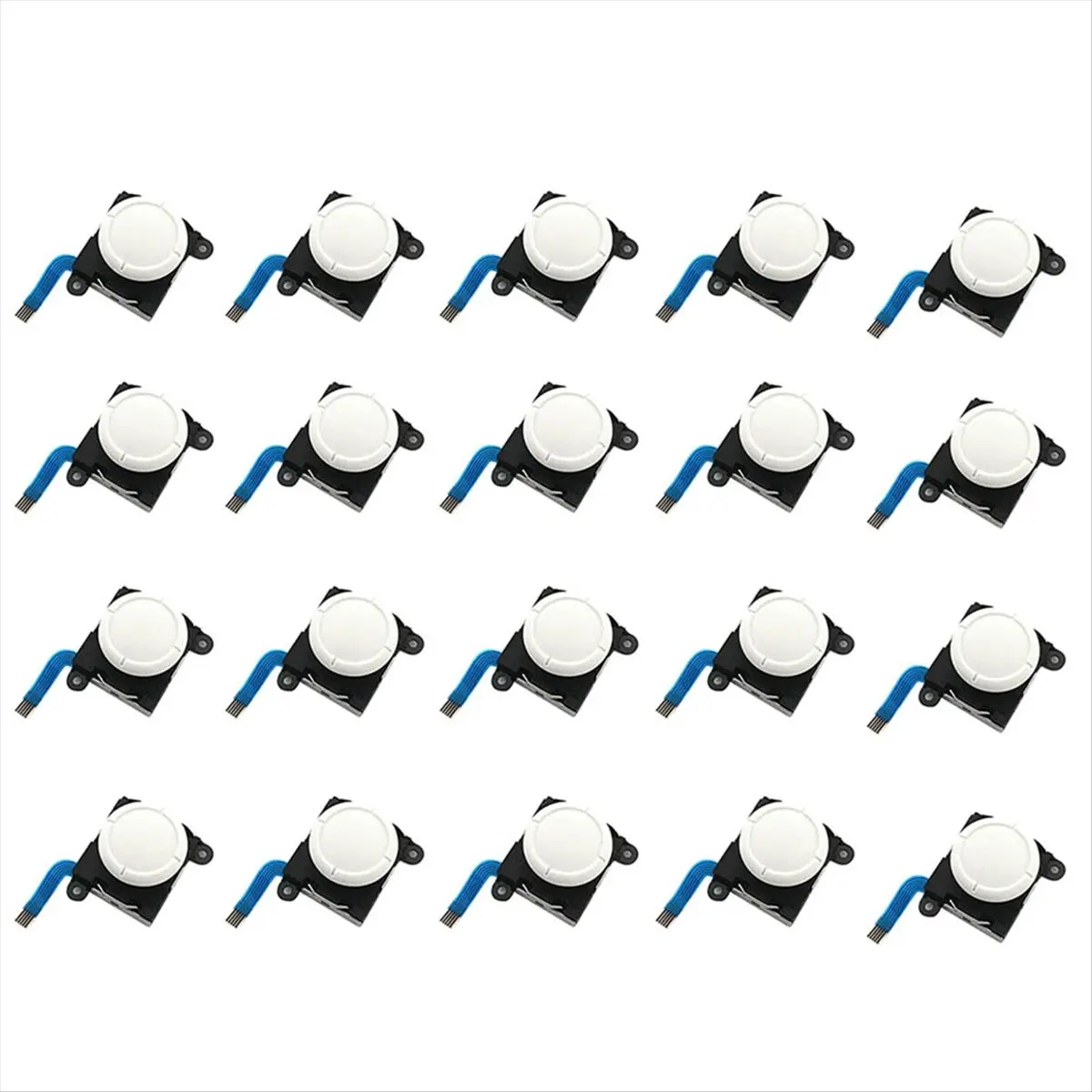 [HUND Store]~20PCS 3D Replacement Joystick Analog for J-CON Controller Joystick Fix Analog Thumb Stick Repair Parts B