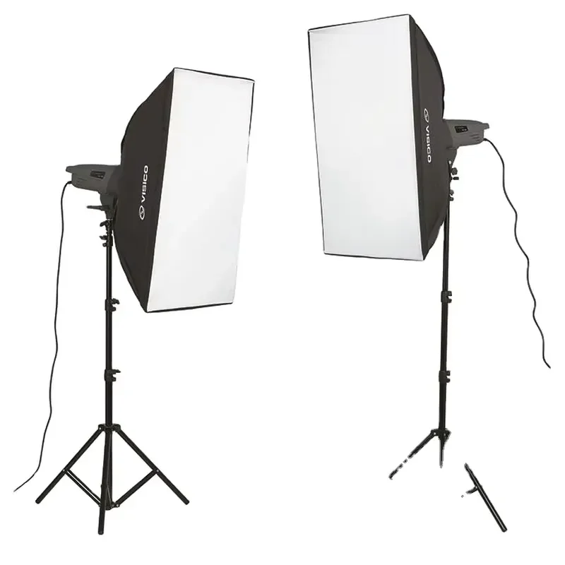 High Quality Portable Photo Studio Photography Speedlight Black Light Softbox Light Stand Photo Soft Box - view 5