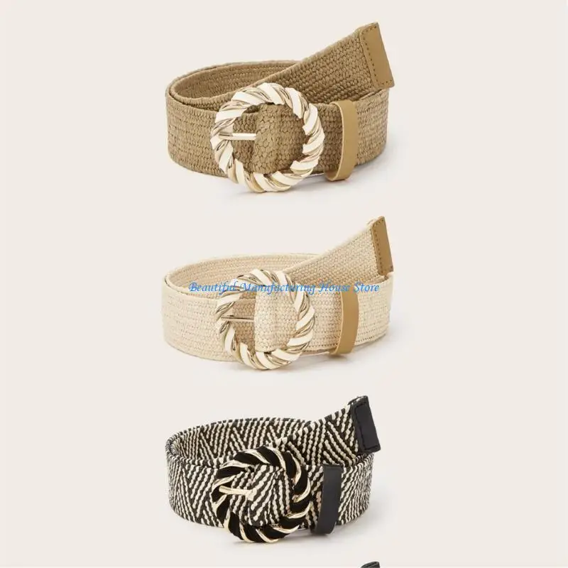 

E56A Hot Girl Waistchain Woven Skinny Chain Simple Woven for Party/Club/Beach