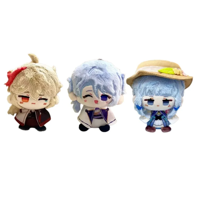 Fan-Made Merch Genshin Impact Kaedehara Kazuha Ayaka Kamisato Ayato Cute Chibi Plush Doll Charm Bag Pendant Collectible Toy Gift