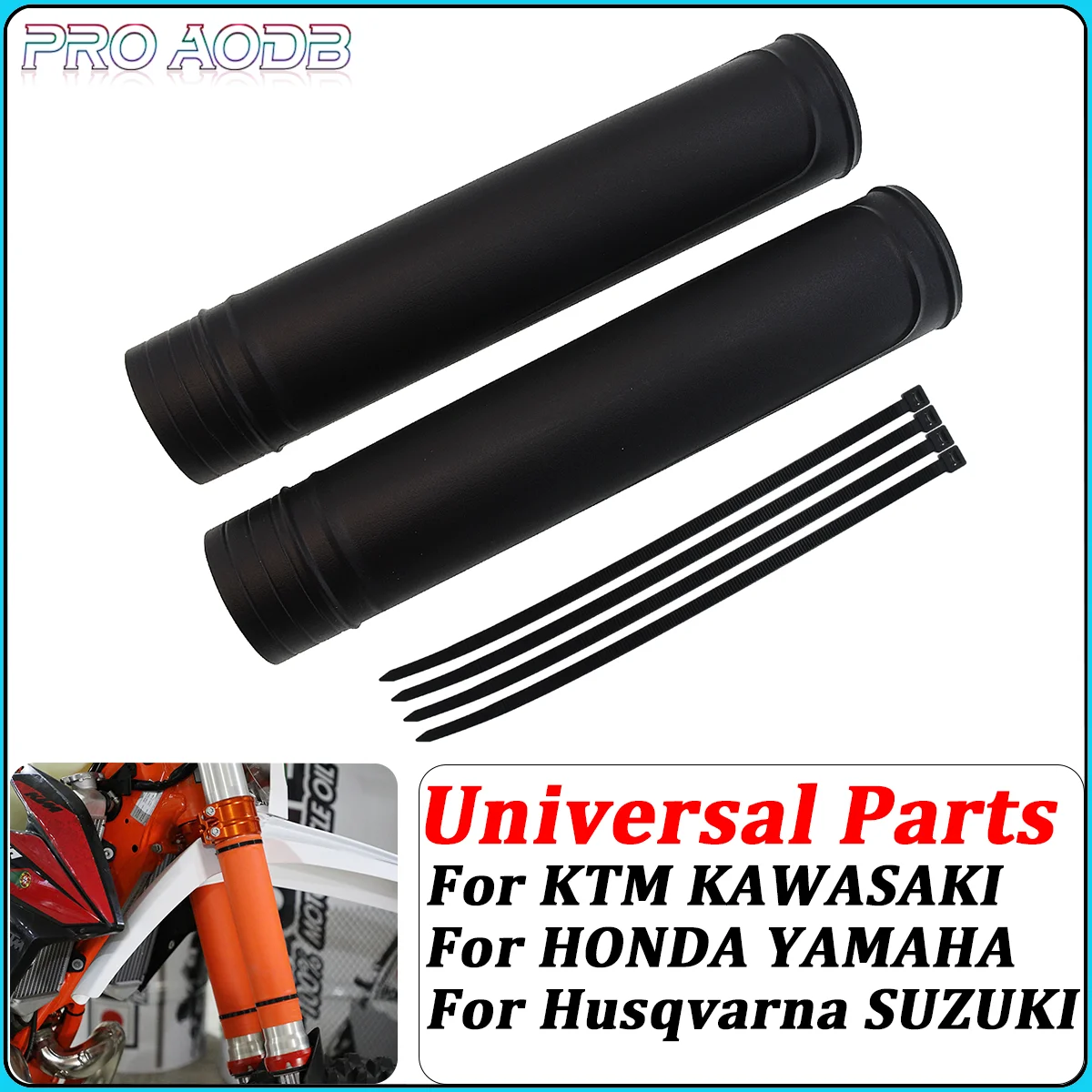 

Motorcycle Universal Fork Cover Shock Absorber Guard Protector For Honda CRF 80R 85R 150R 250R 450R 250X 450X 150F 230F 150L 250