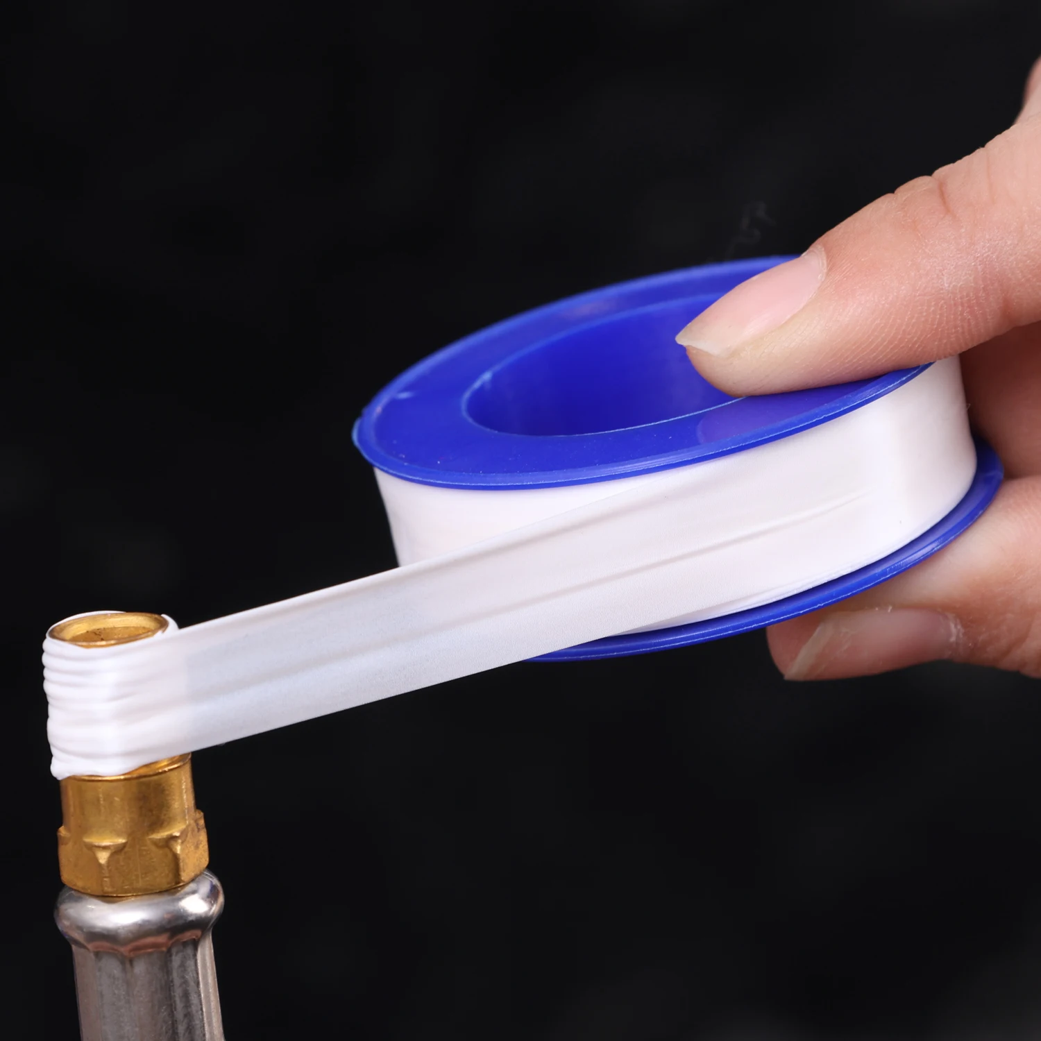 Tubo dell'acqua Arresto delle perdite Nastro sigillante Lavello Tubo di scarico Filettatura Nastri per condotti Raccordo idraulico Strumento di riparazione Nastro sigillante PTFE impermeabile