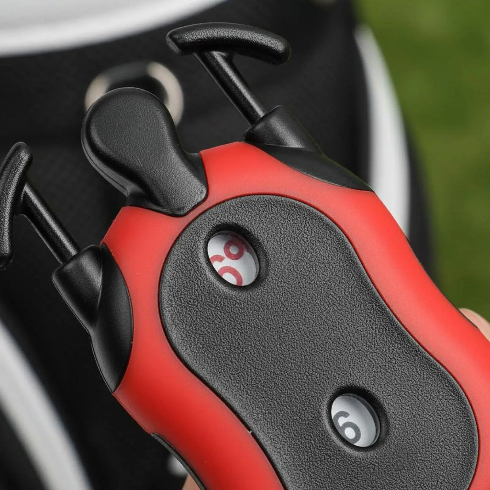 Golf Score Counter Compact Size Golf Score Counter Keychain Portable Double Dial Scorekeeper for Golfers, Beginners, Tournaments