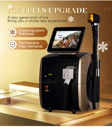 2024 Removal Machine Laser Body Hair Diode Ice Portable 808 755 Professional Titanium Alexandrite Device 4 waves IPL Woman