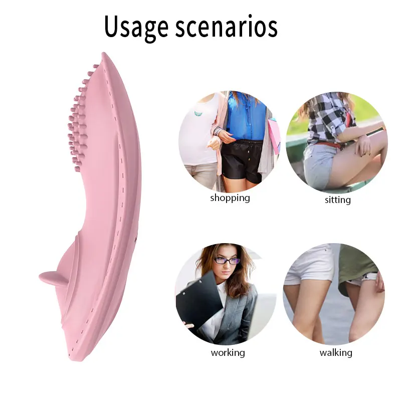 2024 New Female Stimulator Portable Panties Vibrator Jump Egg Wireless Remote Control Invisible Vibrating Egg Sex Toys for Woman