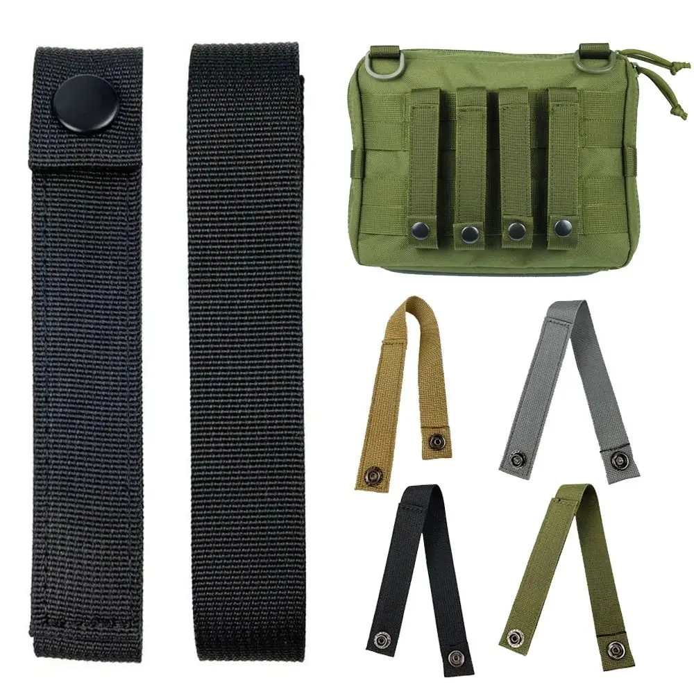 1pc Nylon Molle Ribbon Webbing Buckle Key Hook Clip Belt Hooks Bottle Holder Outdoor Hiking Climbing Carabiner Outdoor Tools