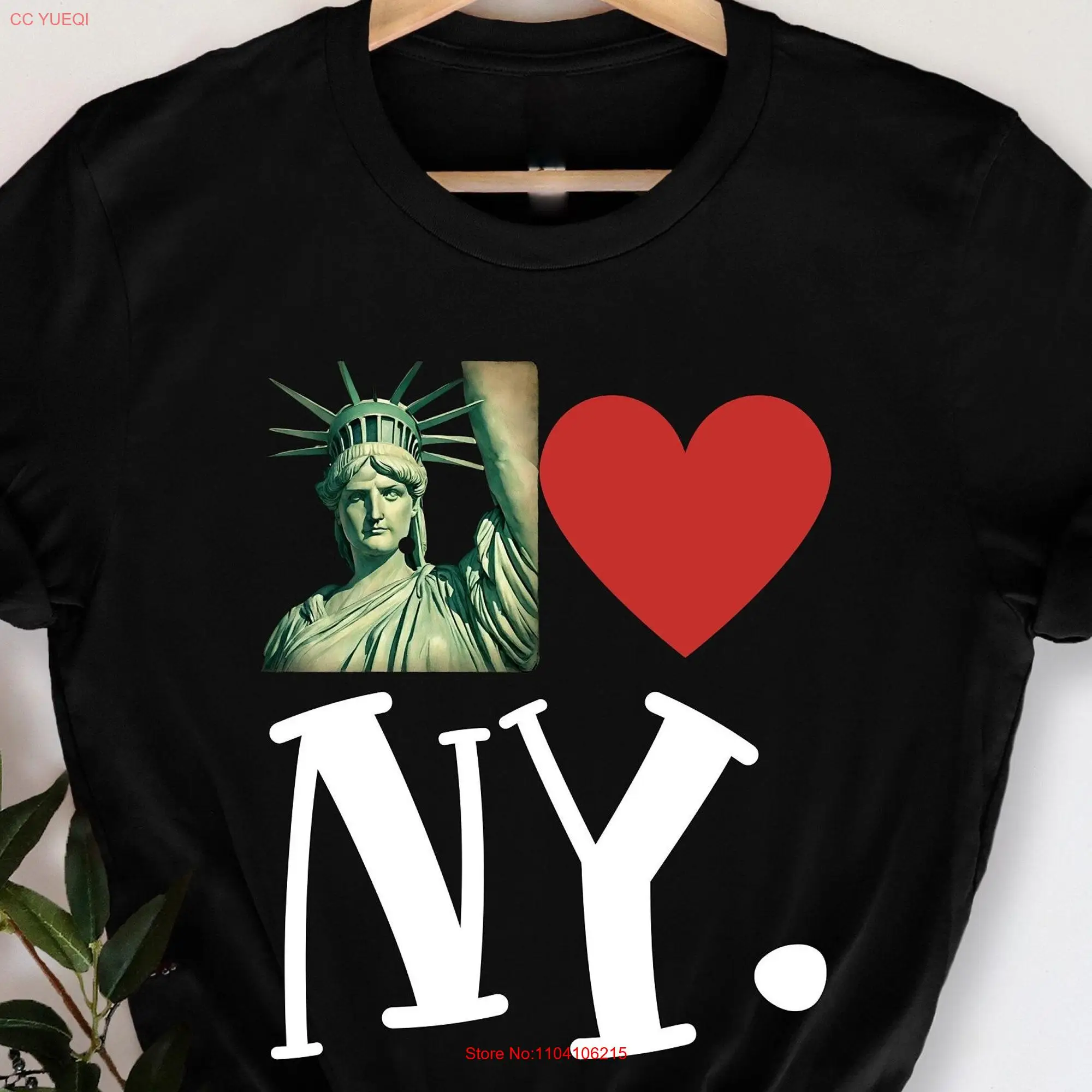 Funny New York T Shirt Statue Of Liberty Yorker City s NYC long or short sleeves