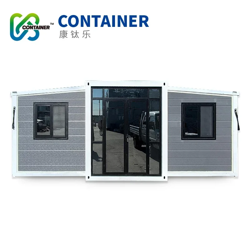 High Quality Light Steel Prefabricated Villa House Modern Expandable Container 5 Years Warranty Latest Design Sandwich Panel