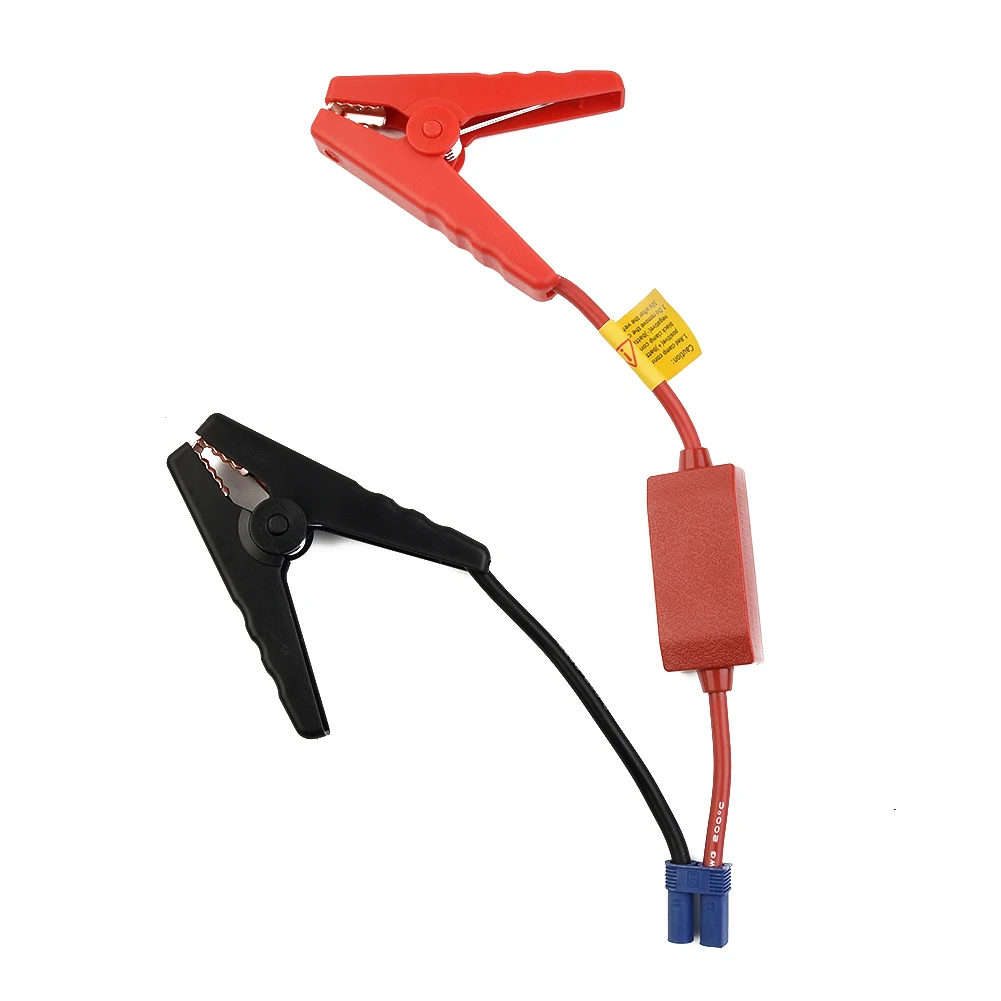 Car Jump Starter Alligator Clamp Clip Connector With EC5 Plug 10 12V Accessories Air Booster Charger Leads