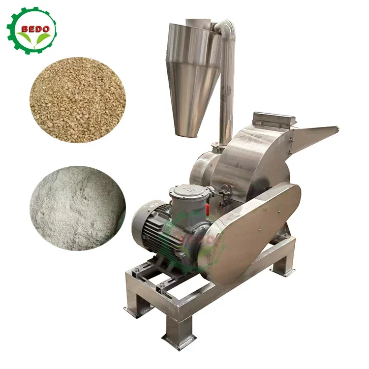 Maize Corn Wheat  Grinder Machine Stainless Steel Commercial Large Capacity Flour Milling Machine Grain Flour Mill