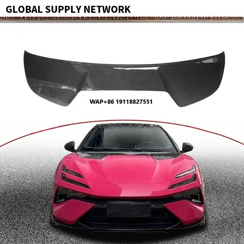 

Best Brand OEM Style Dry Carbon Fiber Car Auto Parts Engine Hood Strip Trim for Lotus Emeya