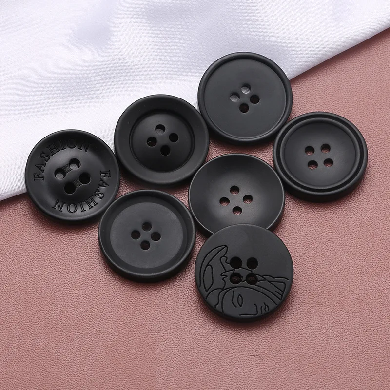 Coat Sewing Buttons For Clothing Sweater Cardigan Decorative Resin Button Garment Scrapbooking Accessories Wholesale 15-30mm