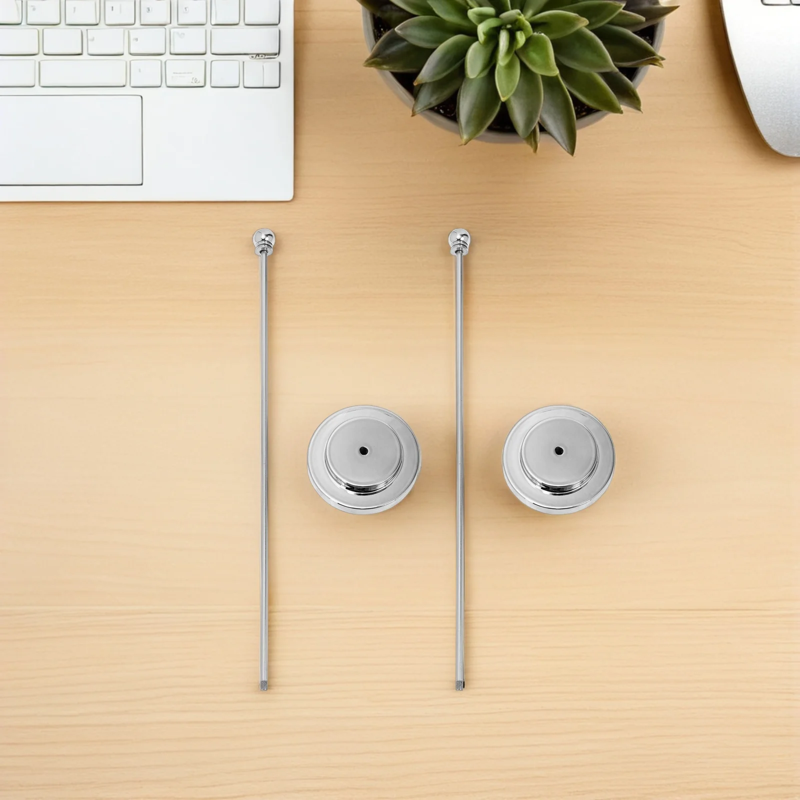 

2Pcs Small Flag Stand with Solid Base Metal Flagpole Holder for Desk Table Car Mounting Indoor Outdoor Decoration Use