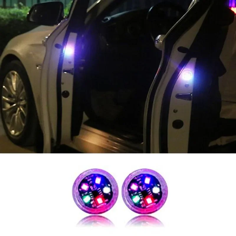 

LED Car Open Door Safety Warning Anti-collision Lights For Chevrolet Cruze Trax Aveo Lova Sail Epica Captiva Volt Camaro Cobalt