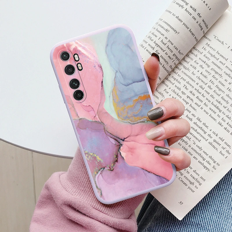 Case For Xiaomi Mi Note 10 Lite Back Cover Protective Silicone Funda Marble Stone Texture For Xiaomi 11 13 Lite 13T 10T 11T Capa