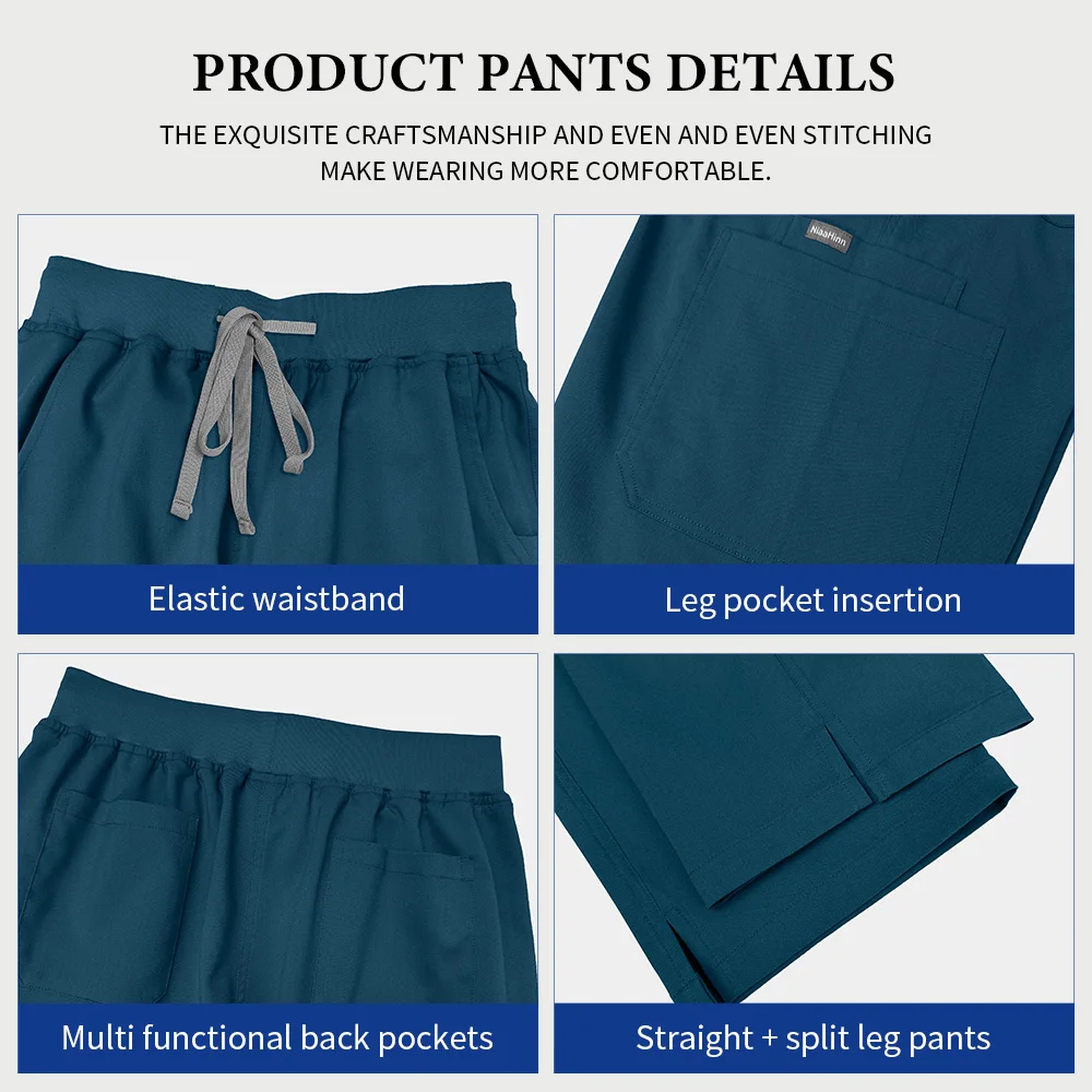 Accesorios médicos ligeros para enfermeras, uniformes quirúrgicos antiarrugas, traje para correr para hombre, ropa de trabajo clínica de enfermería transpirable