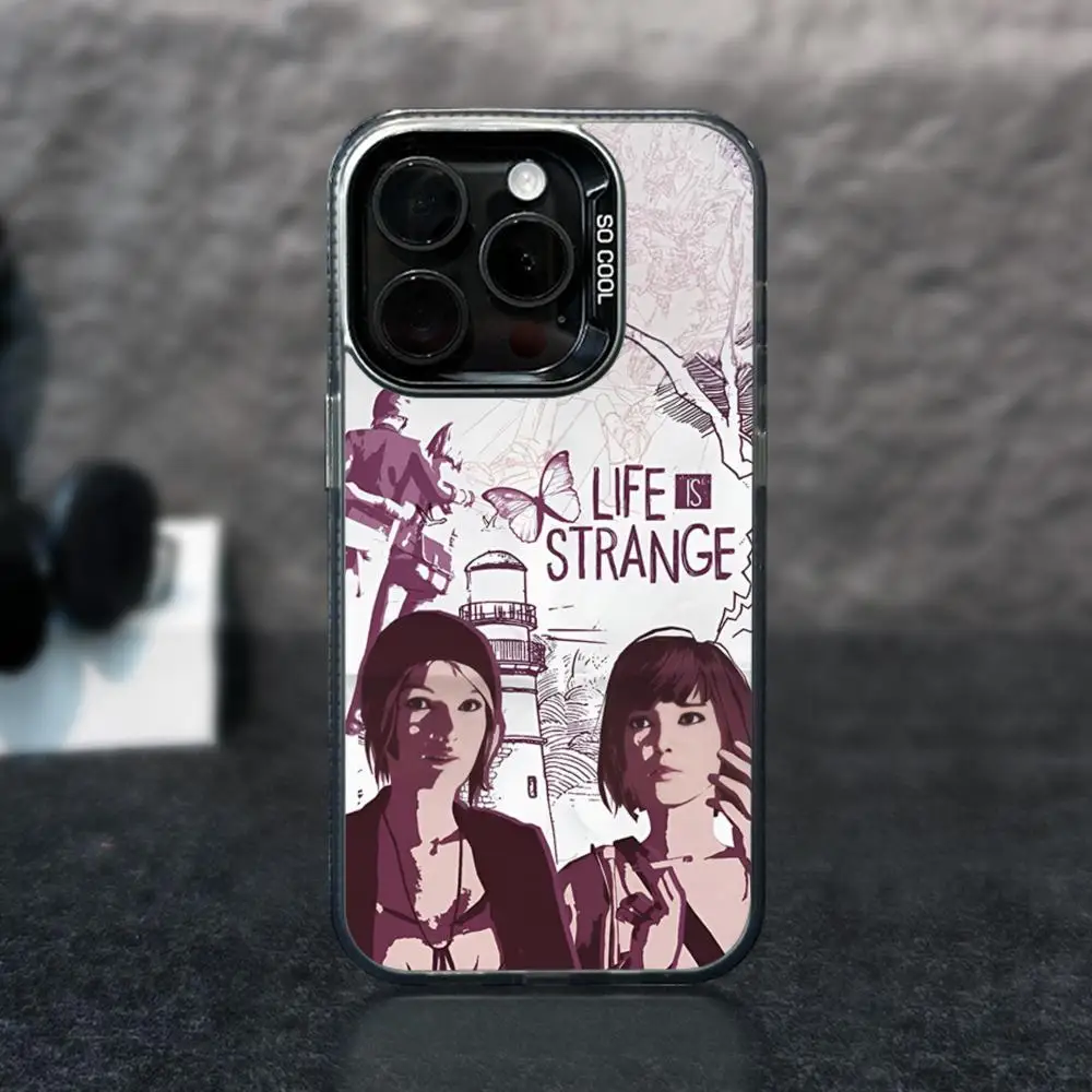 Life Is Strange Game Phone Case for iphone 15 14 13 11 12 Pro Max Xr X Xs Plus black silver hard shell Cover