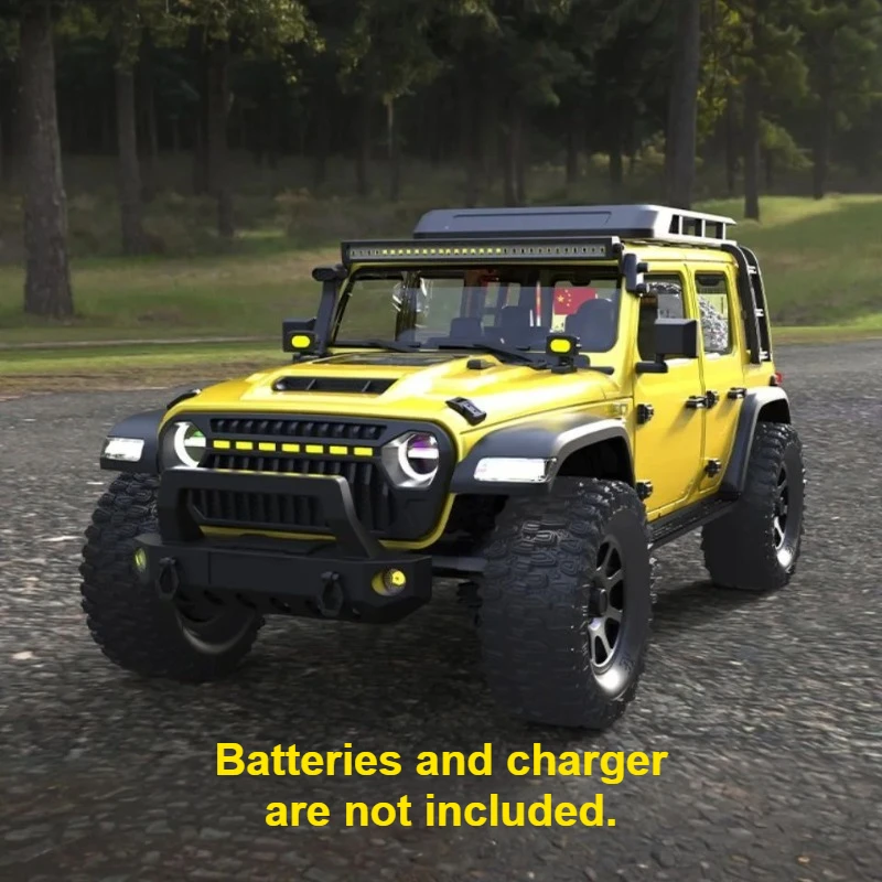 MMR CK5811 1/7 Scale Large RC Crawler Car Realistic Outdoor Off Road Vehicle Model Electric Brushless Remote Control Toy