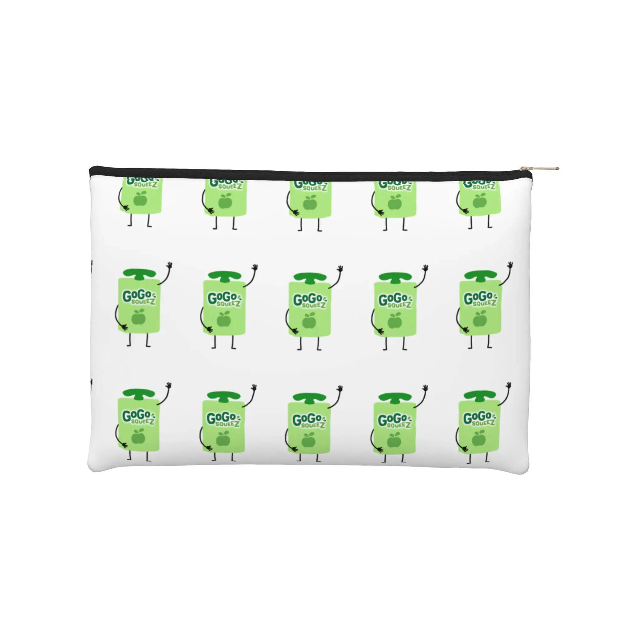 

Стильная косметичка gGoGo Squeez Green Character, дорожная косметичка gGoGo Squeez с молнией, дорожная сумка для косметики