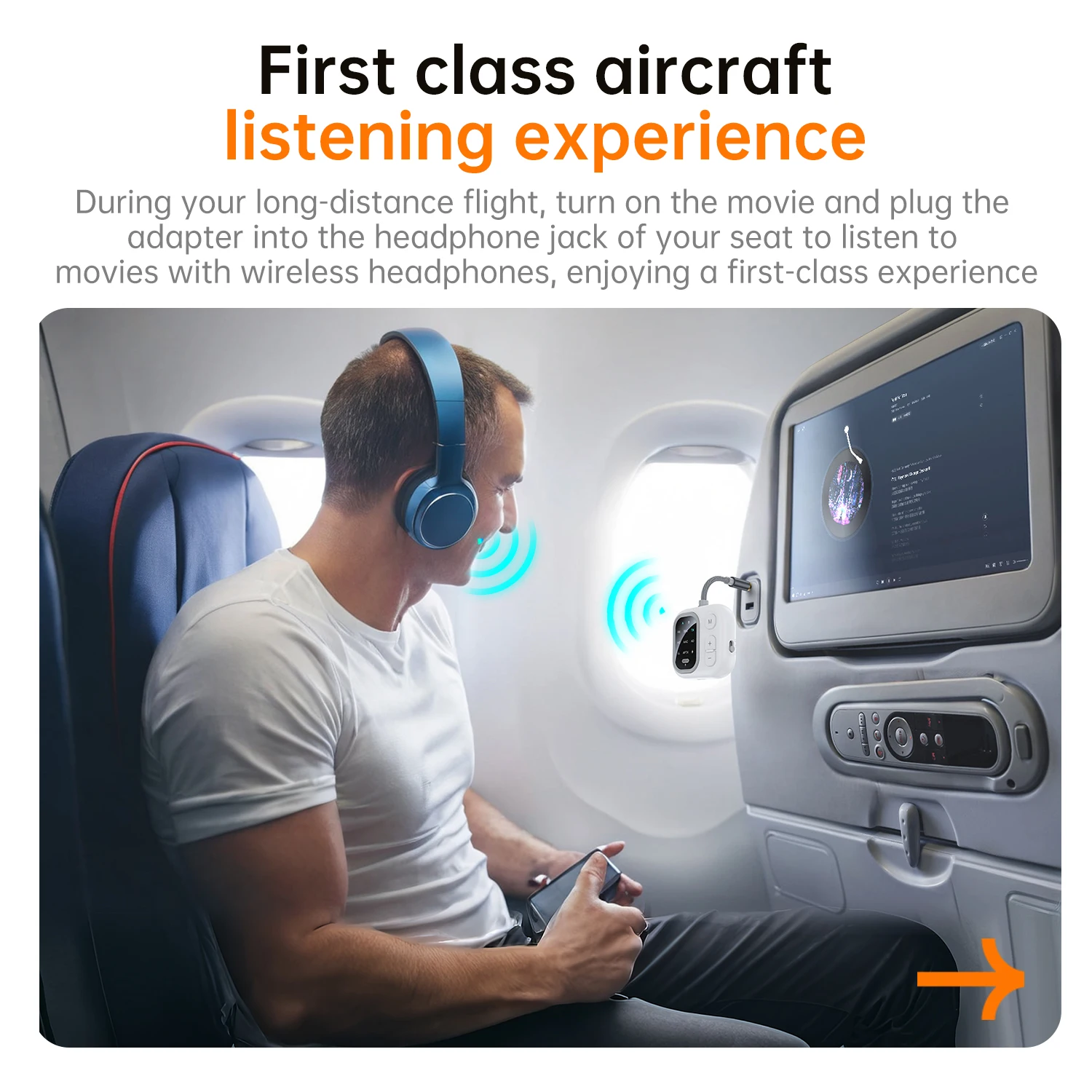 ตัวรับสัญญาณเสียงบลูทูธ aptX 2-in-1 เครื่องส่งสัญญาณ aptX-Adaptive AD/HD/LL AAC แจ็ค AUX 3.5 มม. อะแดปเตอร์ไร้สายแบบหลายจุดสำหรับทีวี PC ชุดเครื่องเสียงรถยนต์ ลำโพง หูฟังบลูทูธ