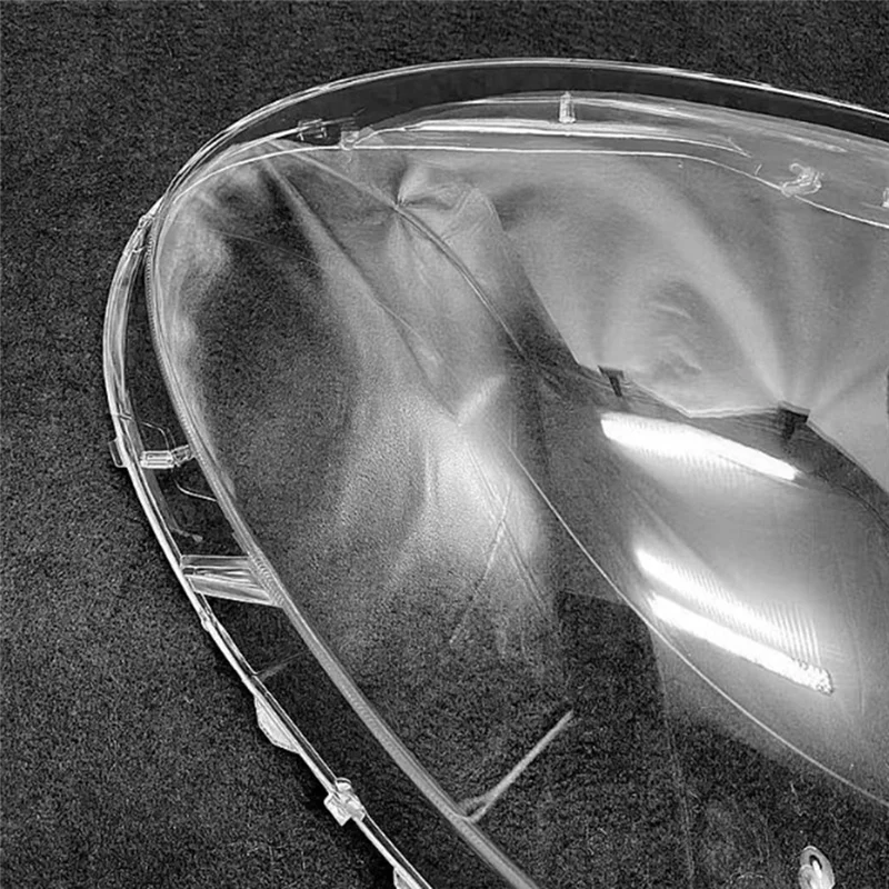Reliable-Headlight Shell Lamp Shade Transparent Lens Cover Headlight Cover For Mercedes-Benz Smart Fortwo Forfour 2016-2019 Left