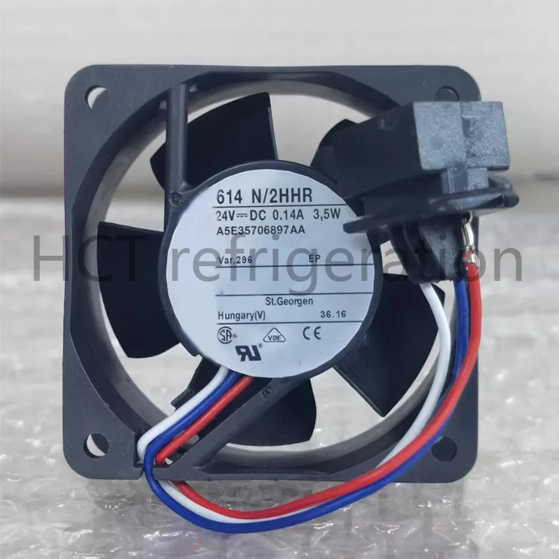Original 100% Working 614N/2HHR 614 N/2HHR 3.5W 0.14A cooling fan