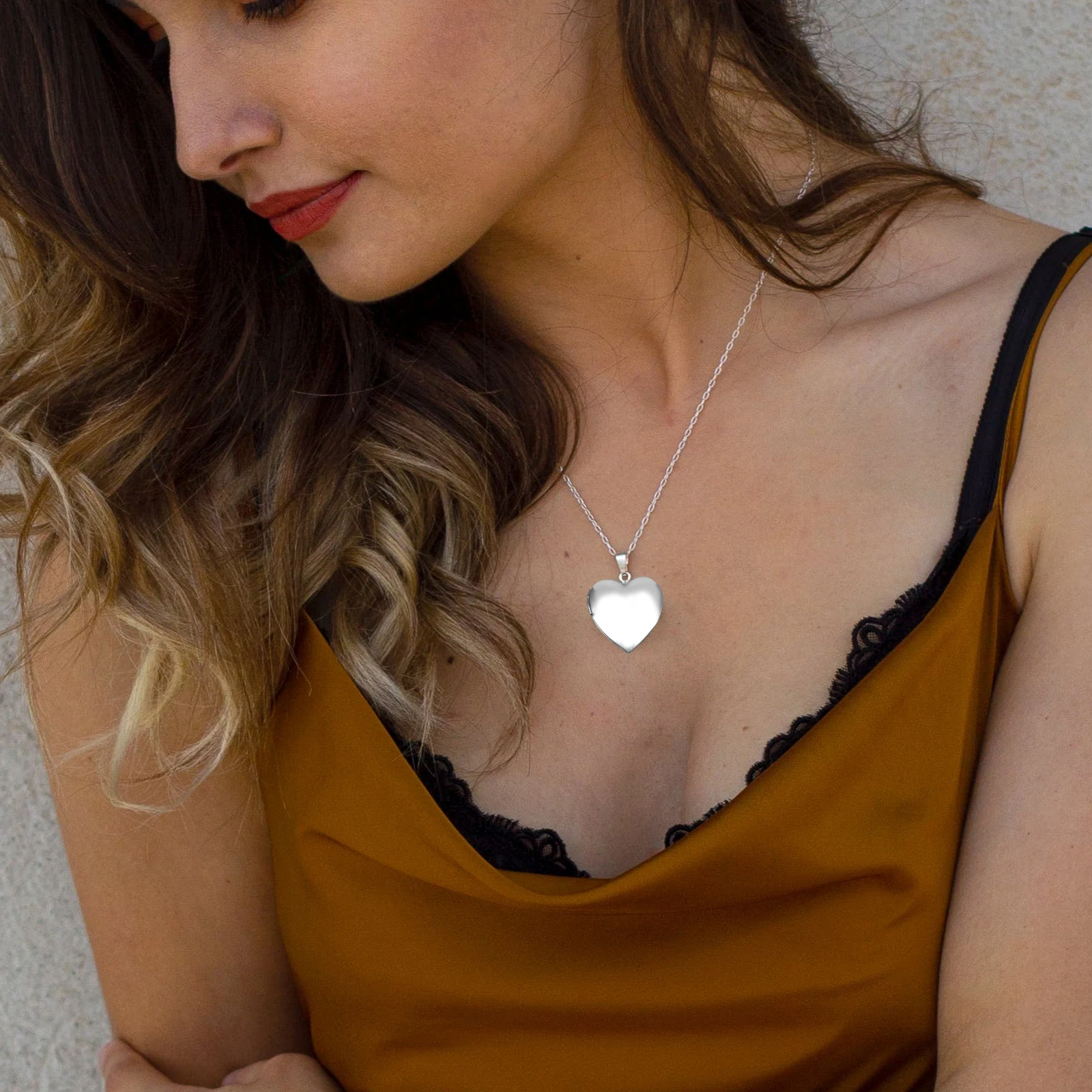 

Heart Pendant Locket for Jewelry Making Photo Charm Commemorate Stainless Steel Shaped Pendants Frame Lovers