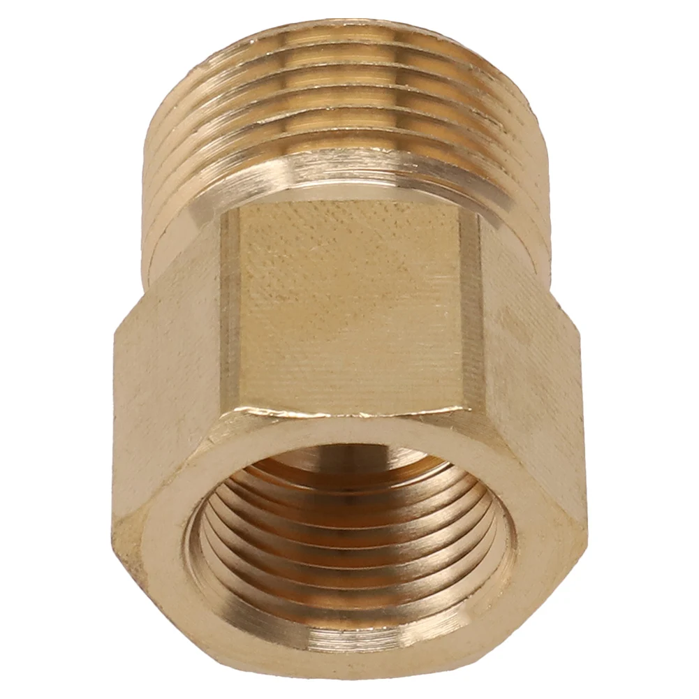 Strong & Sturdy For Pressure Washer Hose Connector Adapter M22 x 15 ET x 3/8 IT Thread Type & Size Checked Before Purchase