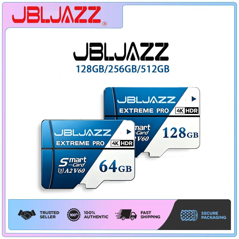 Cartão de Memória Micro TF SD 100% Original de 512GB, 64GB, 128GB, 256GB, Classe 10 U3 4K para Drone Sony, Telefone, Switch e Câmera
