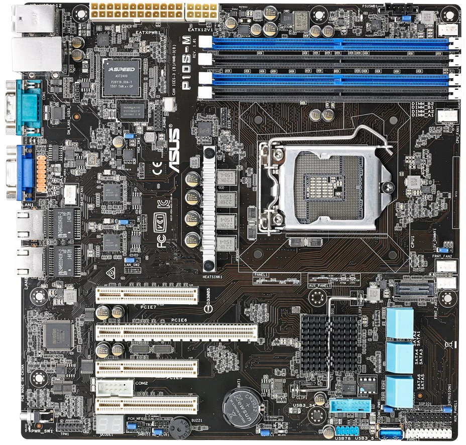 Asus P10S-M  Motherboard Intel C232 LGA 1151 DDR4 Micro-ATX support Xeon E3-1225 v5 E3-1245 v5 i3-7100 E3-1230 v5 cpu