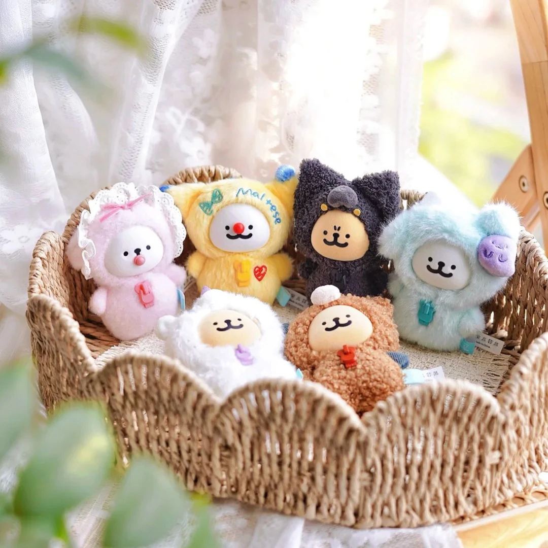 

Genuine Line Dog Maltese My Good Friend Series Blind Box Cute Doll Pendant Collection Desktop Ornament Fashion Trend Gift