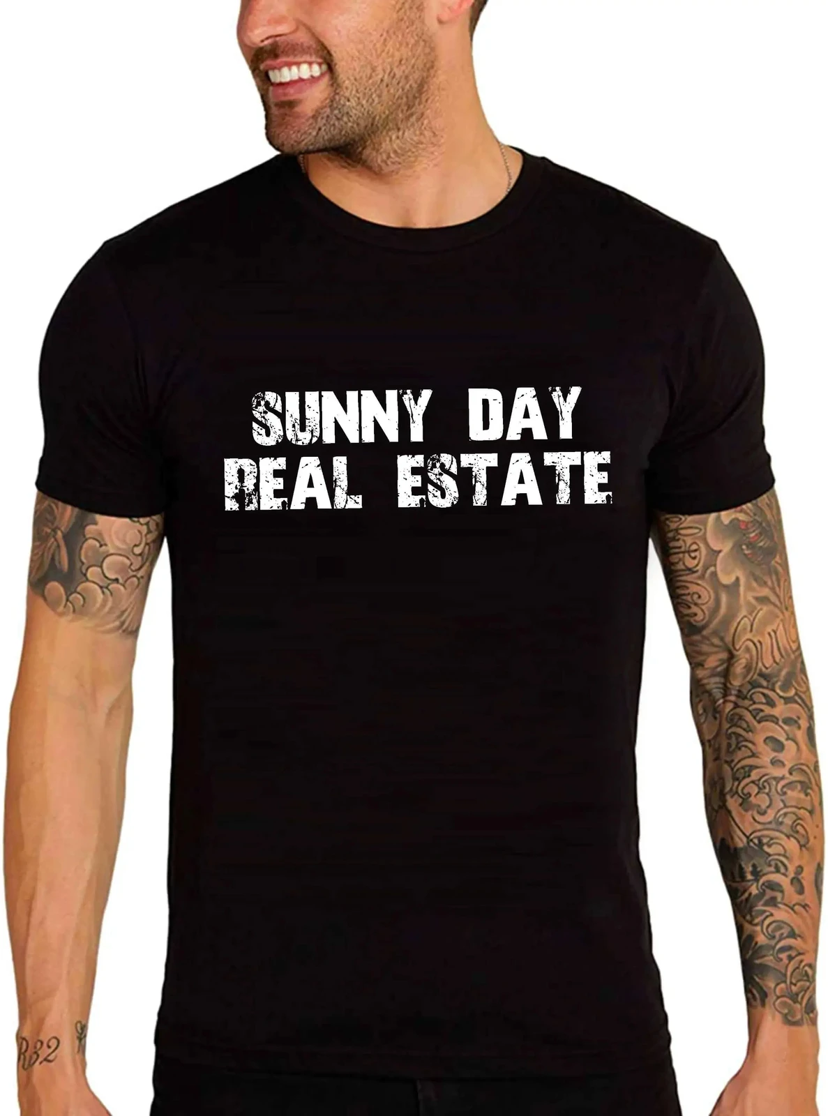 Men's Graphic TShirt Sunny Day Real Estate EcoFriendly Limited Edition