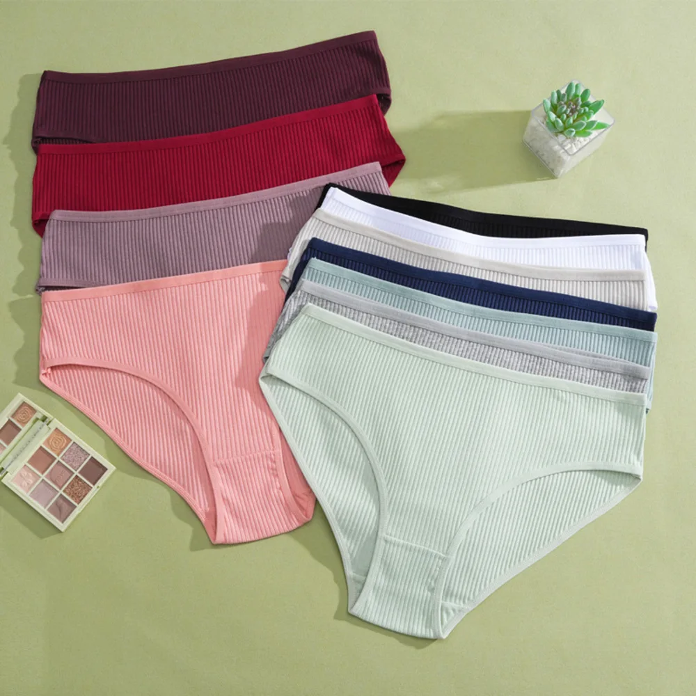 

Women's Underwear Hollow OutBriefs Low Waisted Lingerie Threaded Cotton Panties Breathable Lightweight Triangle Pants Underpants